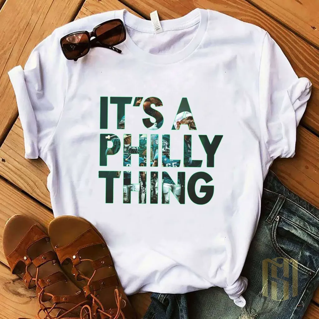 It's A Philly Thing Philadelphia Eagles Football Fan White T-Shirt It's A Philly Thing Philadelphia Eagles Football Fan White T-Shirt