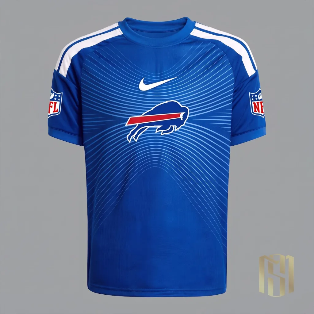 Buffalo Bills NFL Game Day Royal Blue Sports Jersey Buffalo Bills NFL Game Day Royal Blue Sports Jersey
