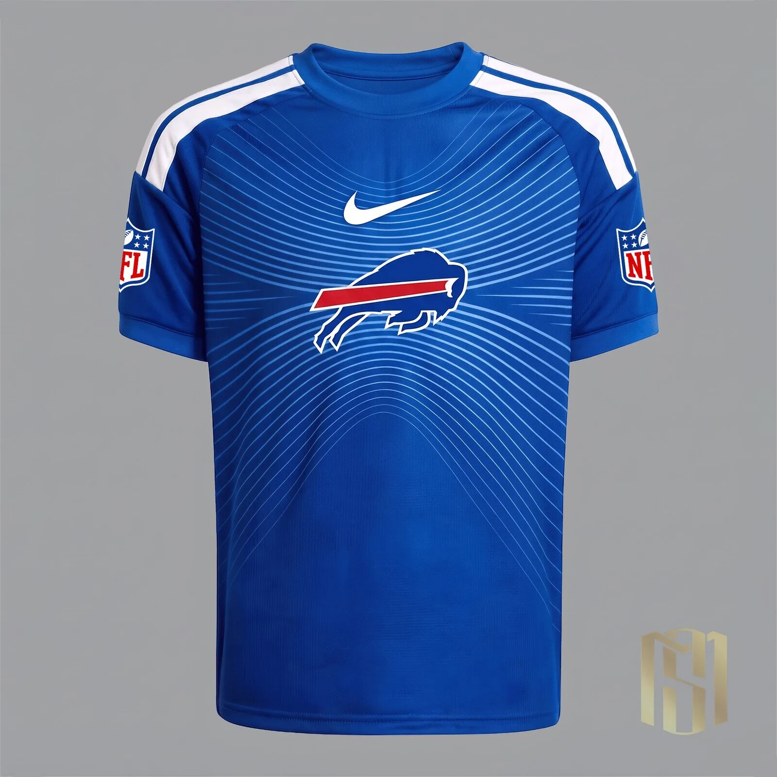 Buffalo Bills NFL Game Day Royal Blue Sports Jersey 1 Buffalo Bills NFL Game Day Royal Blue Sports Jersey