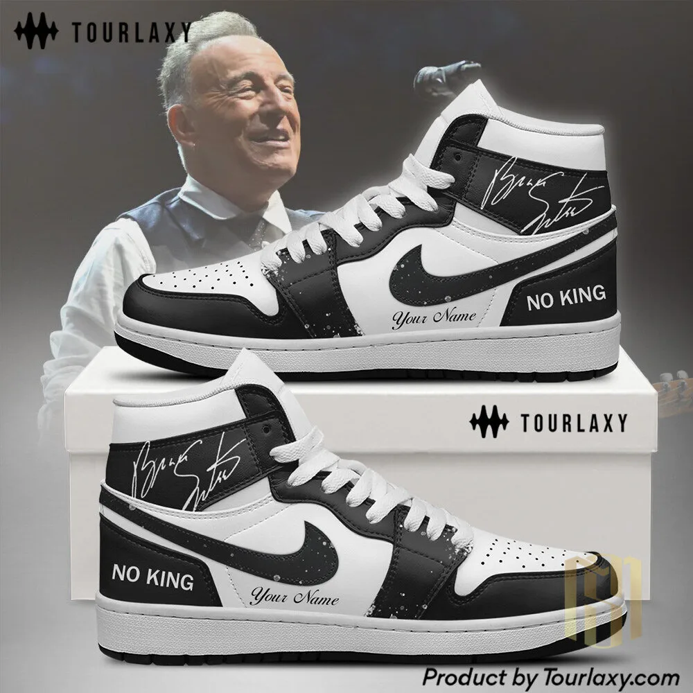 Bruce Springsteen Hope and Dream Tour 2026 High-Top Sneakers