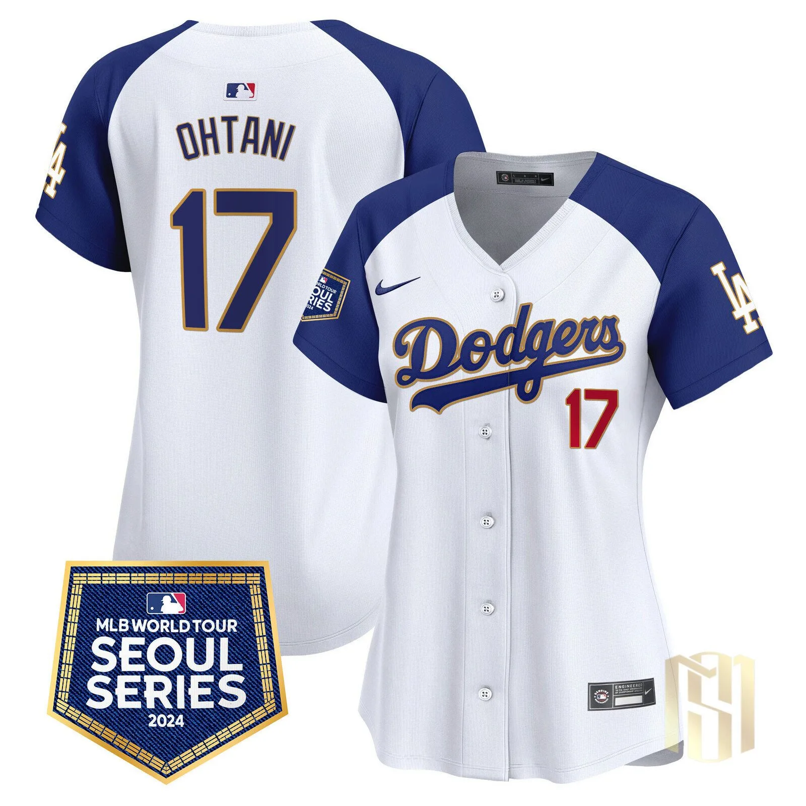 Los Angeles Dodgers Shohei Ohtani 2024 MLB World Tour Seoul Series Baseball Jersey 90 Los Angeles Dodgers Shohei Ohtani 2024 MLB World Tour Seoul Series Baseball Jersey