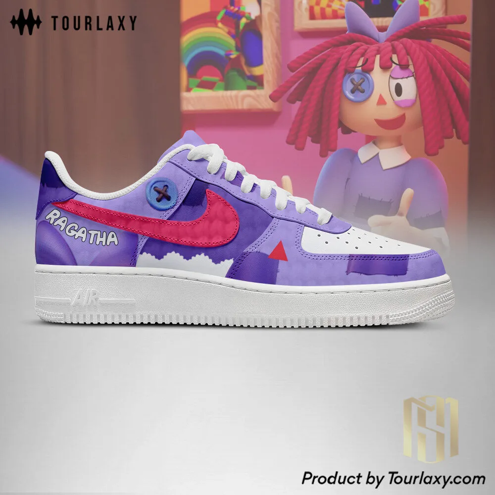 Ragatha The Amazing Digital Circus Custom Design Lace-Up Sneakers 5 Ragatha The Amazing Digital Circus Custom Design Lace-Up Sneakers