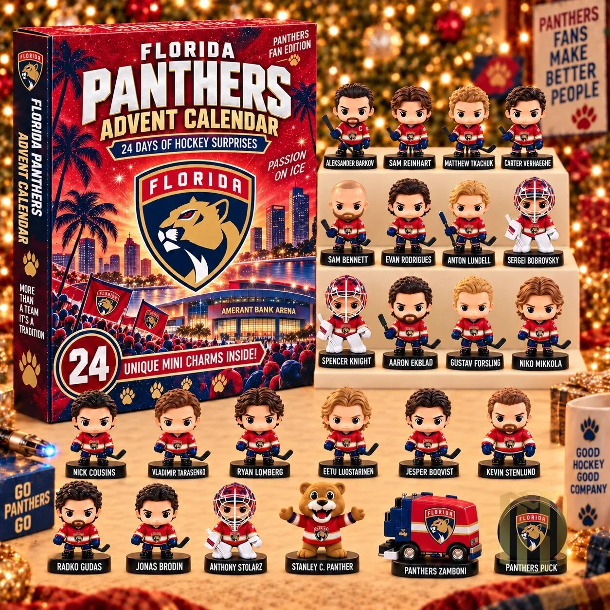 Florida Panthers National Hockey League Advent Calendar Blind Box