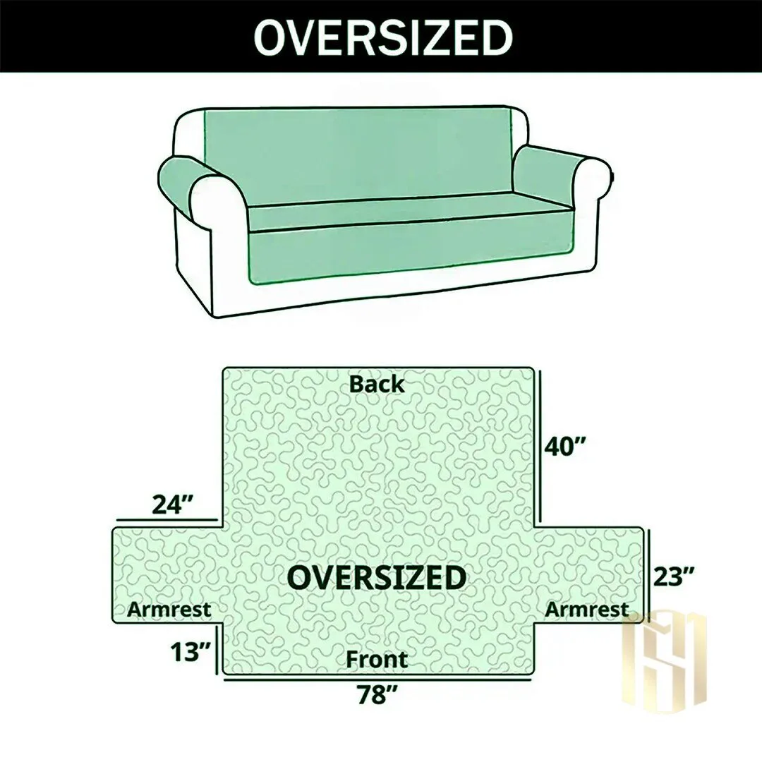 Christmas Gingerbread House Quilted Sofa Slipcover Furniture Protector 14 Christmas Gingerbread House Quilted Sofa Slipcover Furniture Protector