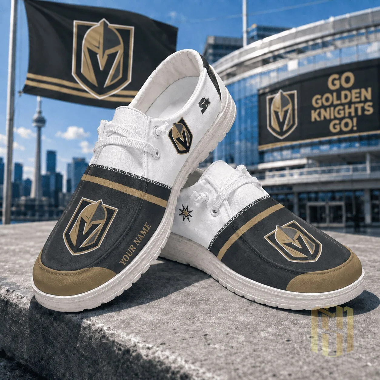 Vegas Golden Knights National Hockey League Personalized Fan Shoes