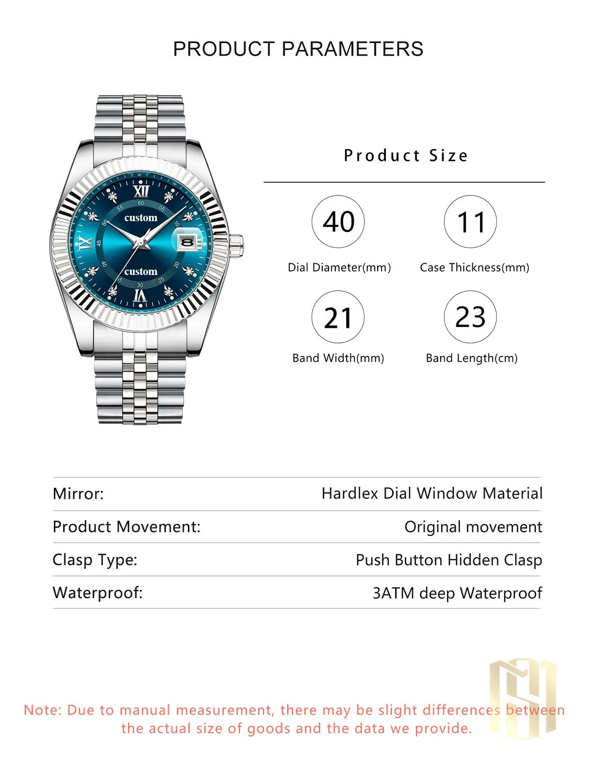 Elegant Gold and Silver Stainless Steel Watch with Custom Name for Porsche Enthusiasts 15 Elegant Gold and Silver Stainless Steel Watch with Custom Name for Porsche Enthusiasts