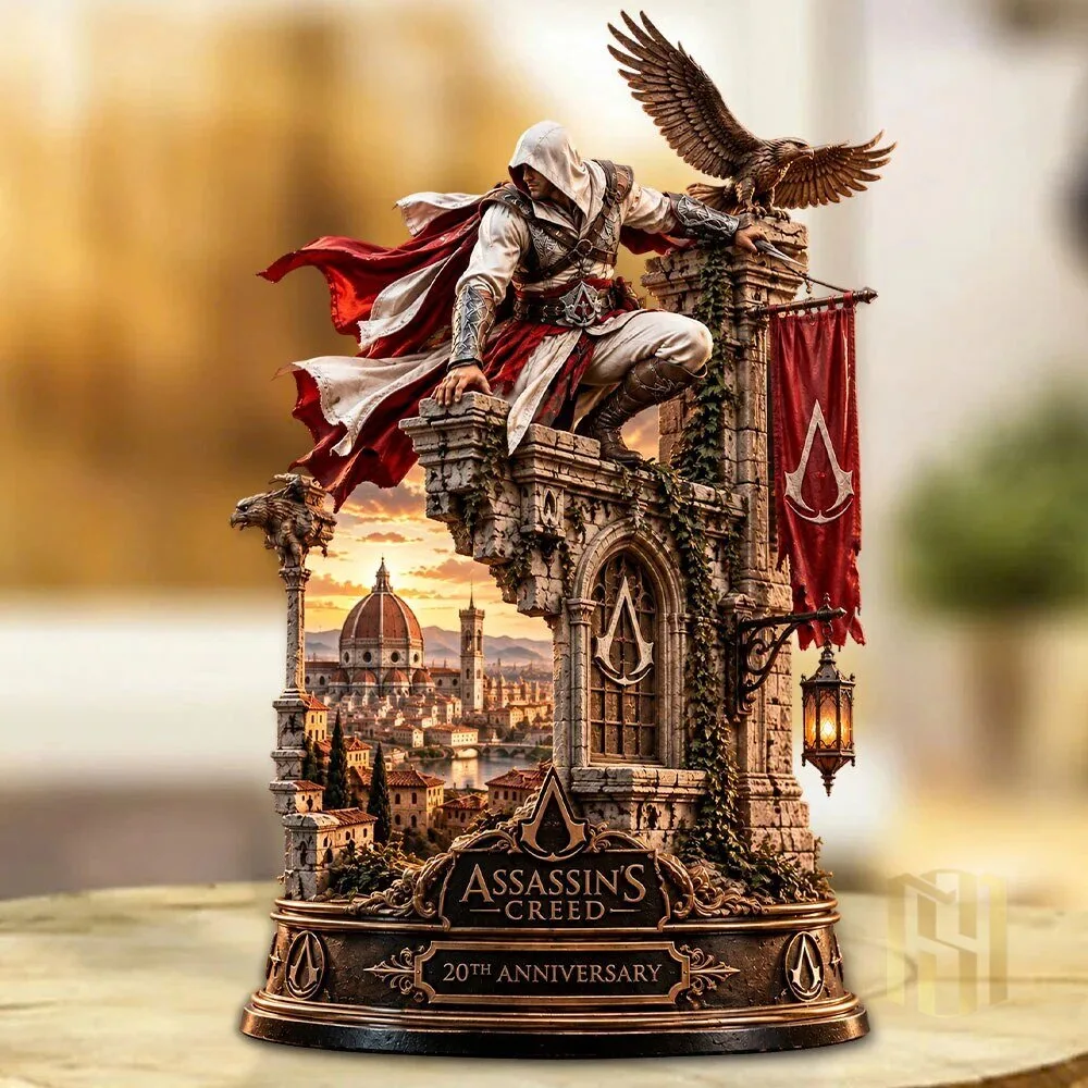 Assassin's Creed 20th Anniversary Collectible Figurine Statue