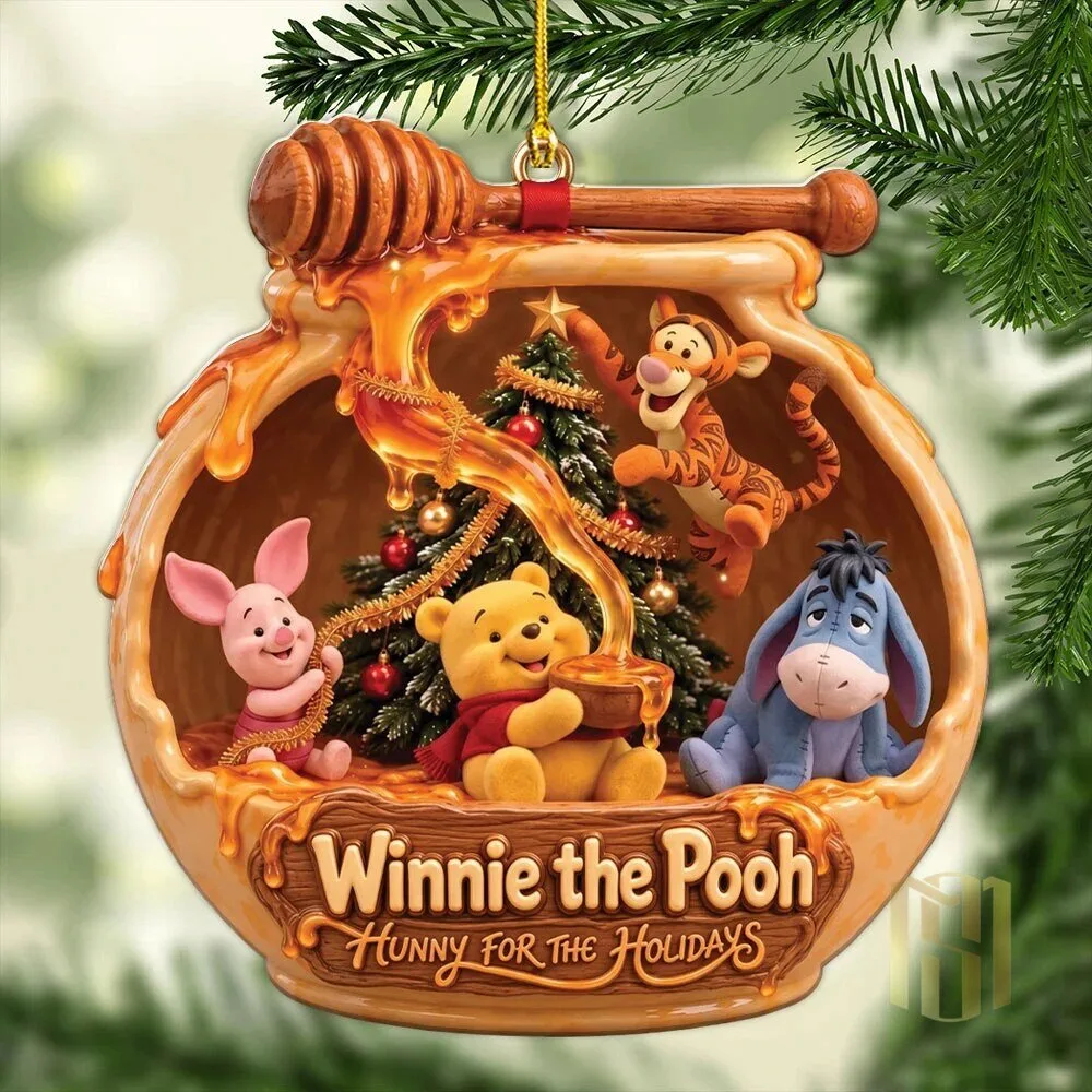 Winnie the Pooh Hunny For The Holidays Christmas Ornament