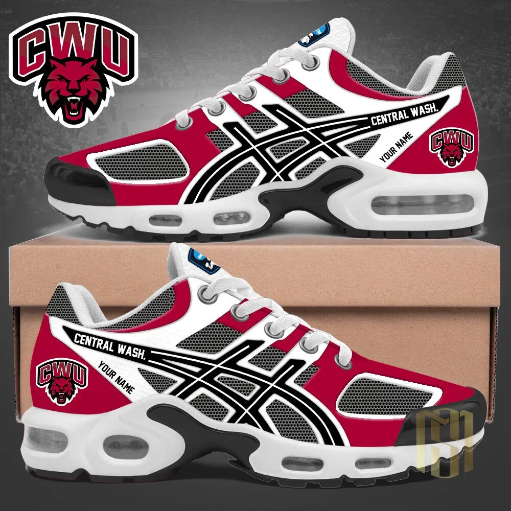 Central Washington Wildcats Personalized Air Max Plus Sneakers