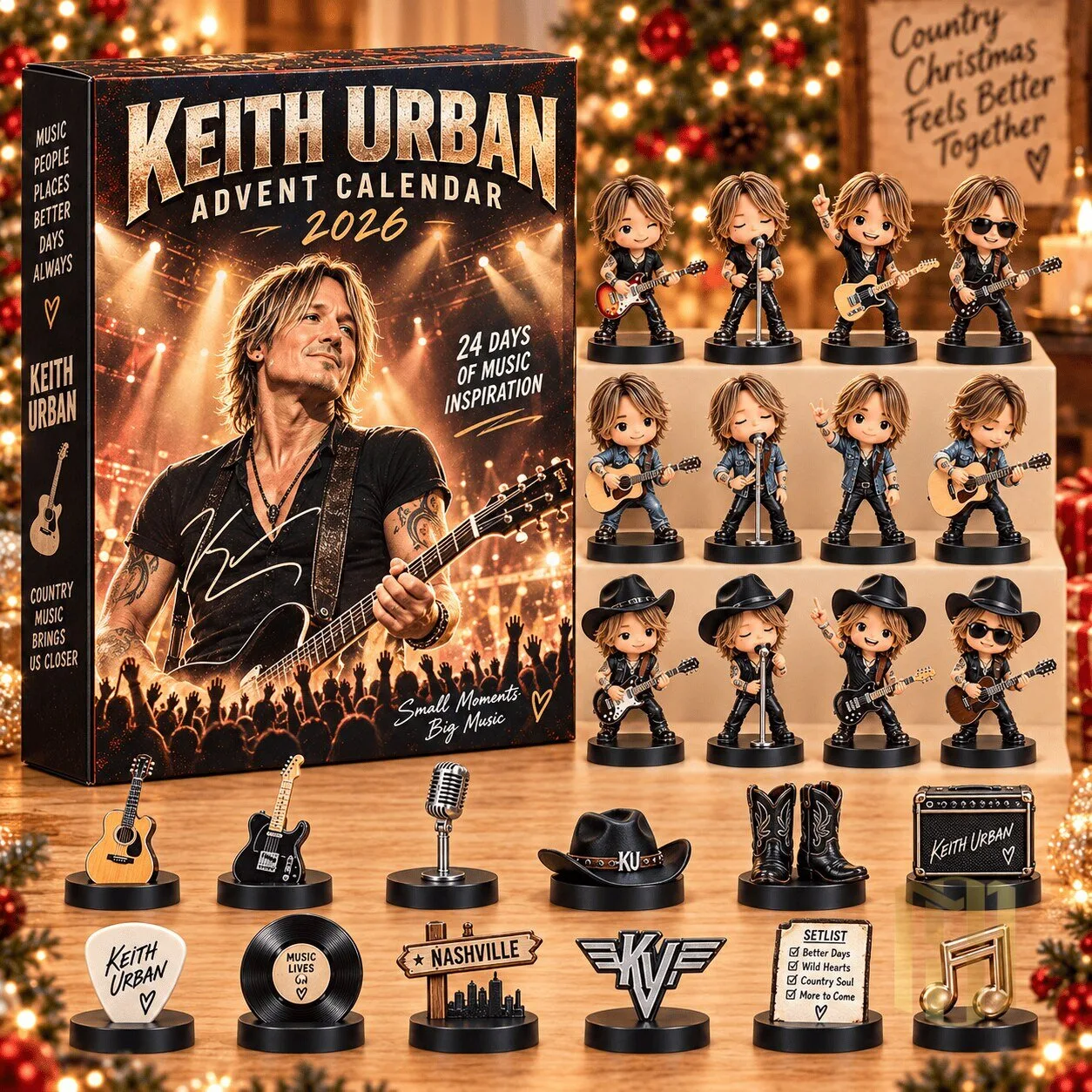 Keith Urban Music Inspiration Advent Calendar 2026
