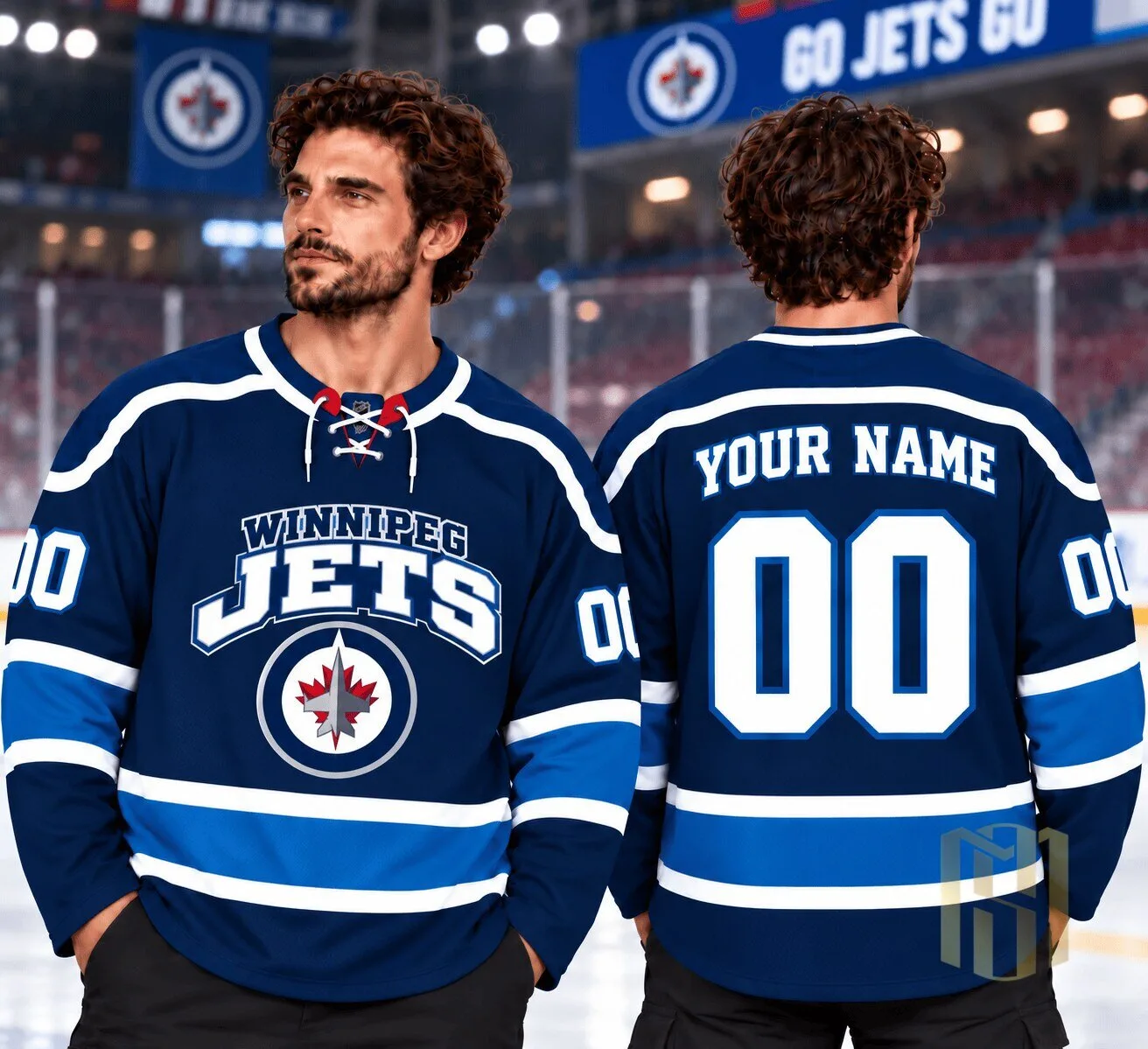 Winnipeg Jets National Hockey League Personalized Hockey Jersey