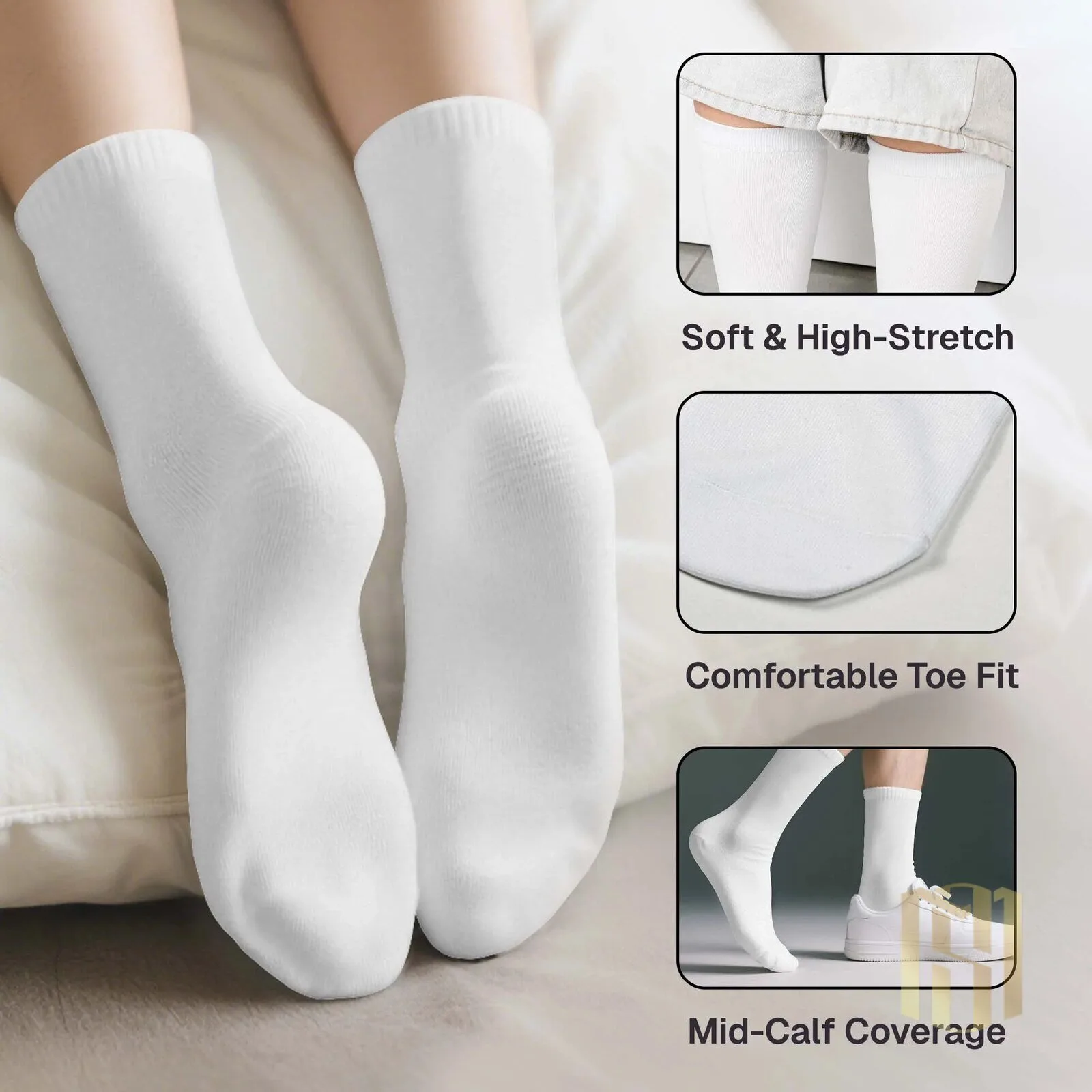 Funny Camping Bug Bites and Bandages Realistic Novelty Crew Socks for Campers 17 Funny Camping Bug Bites and Bandages Realistic Novelty Crew Socks for Campers