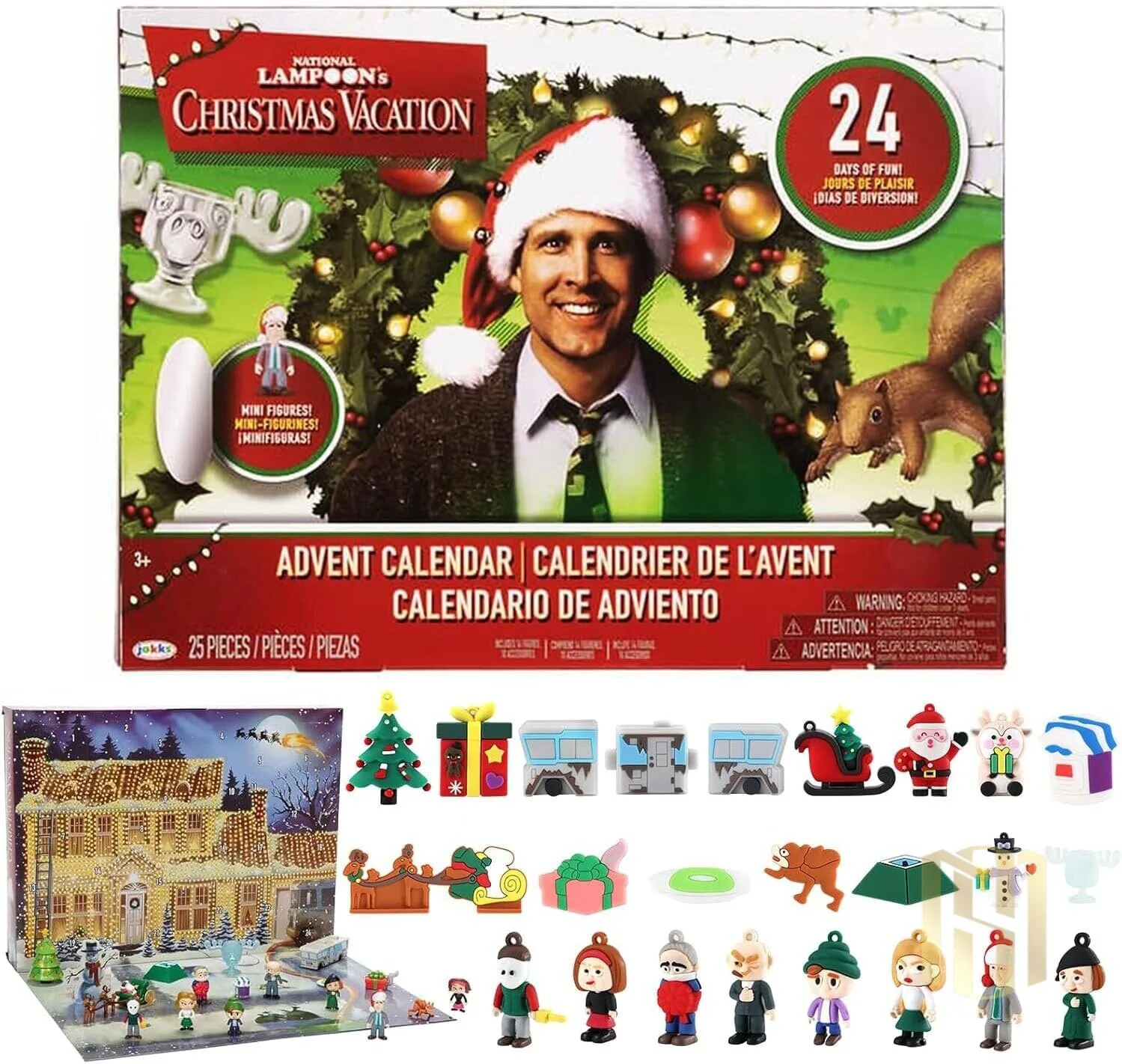 National Lampoon's Christmas Vacation Advent Calendar with Mini Figures 2D 7 national lampoon s christmas vacation advent calendar with mini figures gallery 1