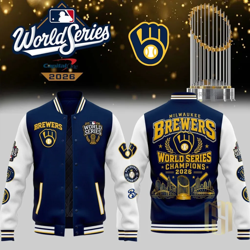 2026 World Series Champions Jacket for Milwaukee Brewers Baseball Fans 2026 World Series Champions Jacket for Milwaukee Brewers Baseball Fans
