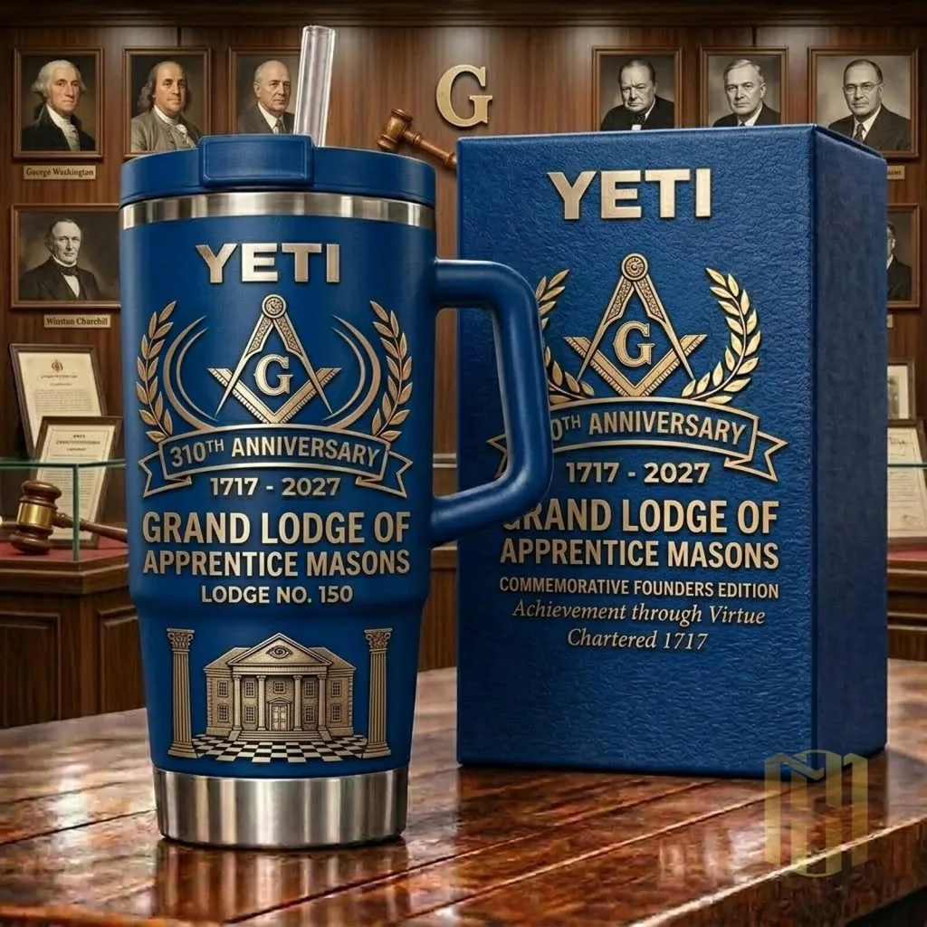 Insulated Tumbler for the 310th Anniversary of Freemason Grand Lodge Apprentice Masons Insulated Tumbler for the 310th Anniversary of Freemason Grand Lodge Apprentice Masons
