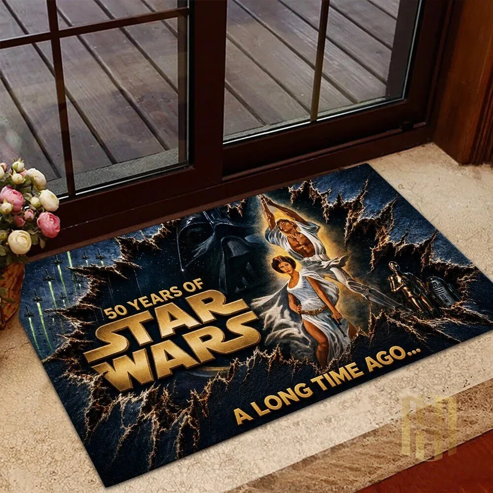 Star Wars 50th Anniversary A Long Time Ago Welcome Doormat